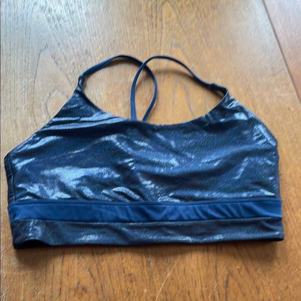 Shimmering Blue Women's Bralette